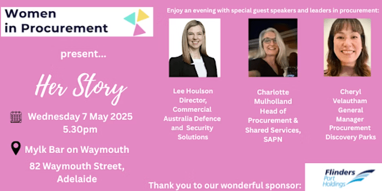 Her Story: An evening with trailblazing women in procurement